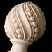 KNB-09: Spiral Top Knobs or Curtain Posts